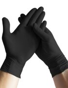 Espeon Nitril Ideal3 Black rokavice iz nitrila brez pudra velikost M 100 kos