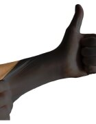 Espeon Nitril Ideal3 Black rokavice iz nitrila brez pudra velikost M 100 kos
