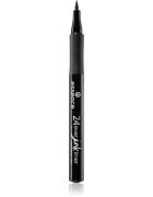 essence 24Ever Ink Liner črtalo za oči v obliki flomastra odtenek 01 Intense Black 12 ml