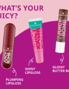 essence Juicy Bomb sijaj za ustnice z učinkom povečanja odtenek 01 Sweet Strawberry 2.6 ml