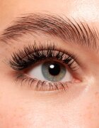 essence LASHES TO IMPRESS umetne trepalnice z lepilom 8 kos