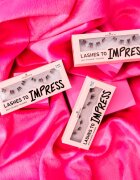 essence LASHES TO IMPRESS umetne trepalnice z lepilom 8 kos