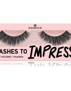 essence LASHES TO IMPRESS umetne trepalnice za volumen in zgostitev trepalnic 09 Big Lash Crush 1 par