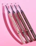 essence Microblading svinčnik za obrvi s čopičem odtenek Light Brown 0.6 ml