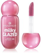 essence milky GLAZED tonirani balzam za ustnice s sijajem odtenek 04 Berry Au Lait 4 ml