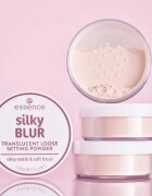 essence silky BLUR fiksacijski puder v prahu za mat videz odtenek 10 9 g