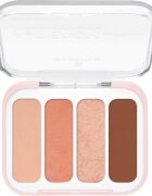 essence The Peach Edition paleta senčil za oči mini 3.6 g