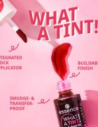 essence WHAT A TINT! tekoče rdečilo in sijaj za ustnice odtenek 03 Peachy Vibes 4.9 ml