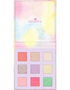 essence WHAT THE FLUFF?! paleta senčil za oči odtenek 01 Cotton Candy Skies 11.6 g
