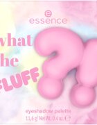 essence WHAT THE FLUFF?! paleta senčil za oči odtenek 01 Cotton Candy Skies 11.6 g