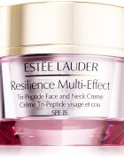 Estée Lauder Resilience Multi-Effect Tri-Peptide Face and Neck Creme SPF 15 intenzivno hranilna krema za normalno do mešano kožo SPF 15 50 ml