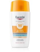 Eucerin Sun Hydro Protect tonirani fluid za sončenje SPF 50+ odtenek Light 50 ml