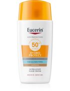 Eucerin Sun Hydro Protect tonirani fluid za sončenje SPF 50+ odtenek Medium 50 ml