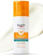 Eucerin Sun Oil Control zaščitni kremasti gel za obraz SPF 50+ 50 ml