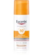 Eucerin Sun Pigment Control Tinted zaščitna emulzija proti hiperpigmentaciji kože SPF 50+ odtenek Medium 50 ml