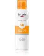 Eucerin Sun Sensitive Protect prozorno pršilo za sončenje za občutljivo kožo SPF 50+ 200 ml