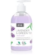 Eva Natura Lavender & Green Tea kremasto tekoče milo za roke 500 ml