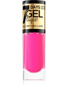 Eveline Cosmetics 7 Days Gel Laque Nail Enamel gel lak za nohte brez uporabe UV/LED lučke odtenek 48 8 ml