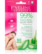 Eveline Cosmetics 99% Natural Aloe Vera pomirjajoči gel za po depilaciji 2x5 ml
