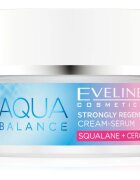 Eveline Cosmetics Aqua Balance Squalane + Ceramides intenzivna regeneracijska krema z vlažilnim učinkom 50 ml