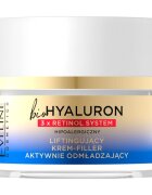 Eveline Cosmetics Bio Hyaluron 3x Retinol System dnevna in nočna lifting krema 50+ 50 ml