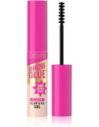Eveline Cosmetics Brow Glue Fluff & Fix Gel dolgoobstojni gel za obrvi odtenek Transparent 6 ml