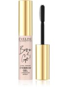 Eveline Cosmetics Brow & Go! gel za obrvi z ekstra močnim utrjevanjem 6 ml