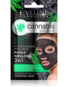 Eveline Cosmetics Cannabis čistilna maska za obraz iz ilovice 7 ml