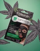 Eveline Cosmetics Cannabis čistilna maska za obraz iz ilovice 7 ml