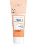 Eveline Cosmetics Clean Shot 4 Enzymes encimski piling proti nepravilnostim na koži 75 ml