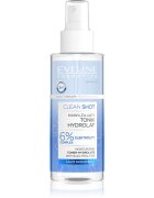 Eveline Cosmetics Clean Shot 6% Electrolyte Complex vlažilni tonik 150 ml