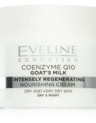 Eveline Cosmetics Coenzym Q10 & Goat's Milk vlažilna krema za obraz s kozjim mlekom 50 ml