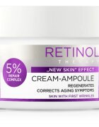 Eveline Cosmetics Cream-Ampoule Retinol nočna regeneracijska krema proti prvim znakom staranja kože 50 ml