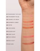 Eveline Cosmetics Diamond Glow bleščeči sijaj za ustnice s hialuronsko kislino odtenek 09 Peach Dream 4.5 ml