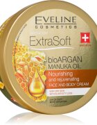 Eveline Cosmetics Extra Soft vlažilna krema za obraz in telo z arganovim oljem 175 ml