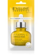 Eveline Cosmetics Face Therapy Vitamin C kremasta maska za osvetlitev kože 8 ml