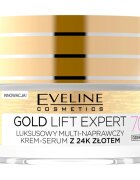 Eveline Cosmetics Gold Lift Expert učvrstitvena krema z zlatom 70+ 50 ml