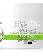 Eveline Cosmetics Green Olive dnevna in nočna vlažilna krema proti gubam z izvlečki oljke 50 ml