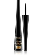 Eveline Cosmetics Liquid Precision 2000 Procent vodoodporno črtalo za oči odtenek Black 4 ml
