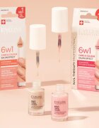 Eveline Cosmetics Nail Therapy Care & Colour balzam za nohte 6 v 1 odtenek Rose 5 ml