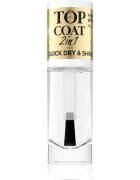 Eveline Cosmetics Nail Therapy Professional nadlak za nohte 2 v 1 8 ml