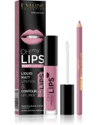 Eveline Cosmetics OH! my LIPS Matt set za ustnice 03 Rose Nude 2 kos