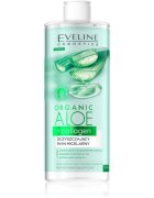 Eveline Cosmetics Organic Aloe+Collagen čistilna micelarna voda 500 ml