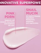 Eveline Cosmetics Pink Snail Glazed Skin Effect krema za posvetljevanje 50 ml
