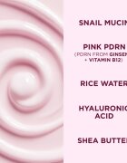 Eveline Cosmetics Pink Snail Glazed Skin Effect krema za posvetljevanje 50 ml