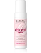 Eveline Cosmetics Pink Snail Glazed Skin Effect nežna čistilna pena za obraz 150 ml