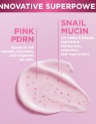 Eveline Cosmetics Pink Snail Glazed Skin Effect posvetlitvena krema proti gubam 50 ml