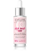 Eveline Cosmetics Pink Snail Glazed Skin Effect serum za osvetljevanje za obraz 30 ml