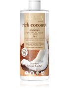 Eveline Cosmetics Rich Coconut micelarna voda in tonik 2 v 1 500 ml