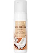 Eveline Cosmetics Rich Coconut nežna čistilna pena s probiotiki 150 ml